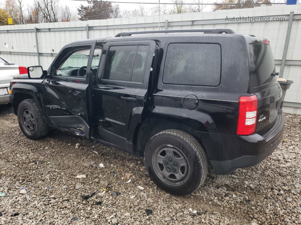 2012 Jeep Patriot Sport Black vin: 1C4NJRBB0CD638400