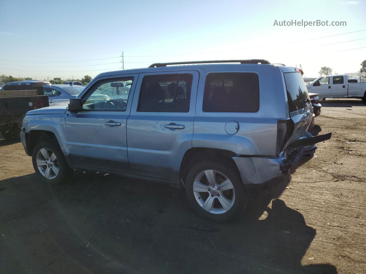 2014 Jeep Patriot Sport Синий vin: 1C4NJRBB0ED523217