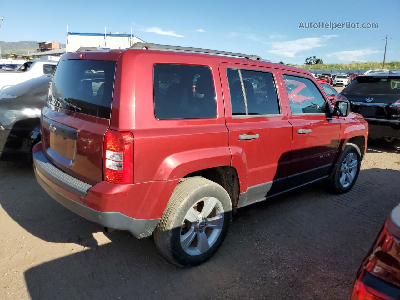 2014 Jeep Patriot Sport Красный vin: 1C4NJRBB0ED644751