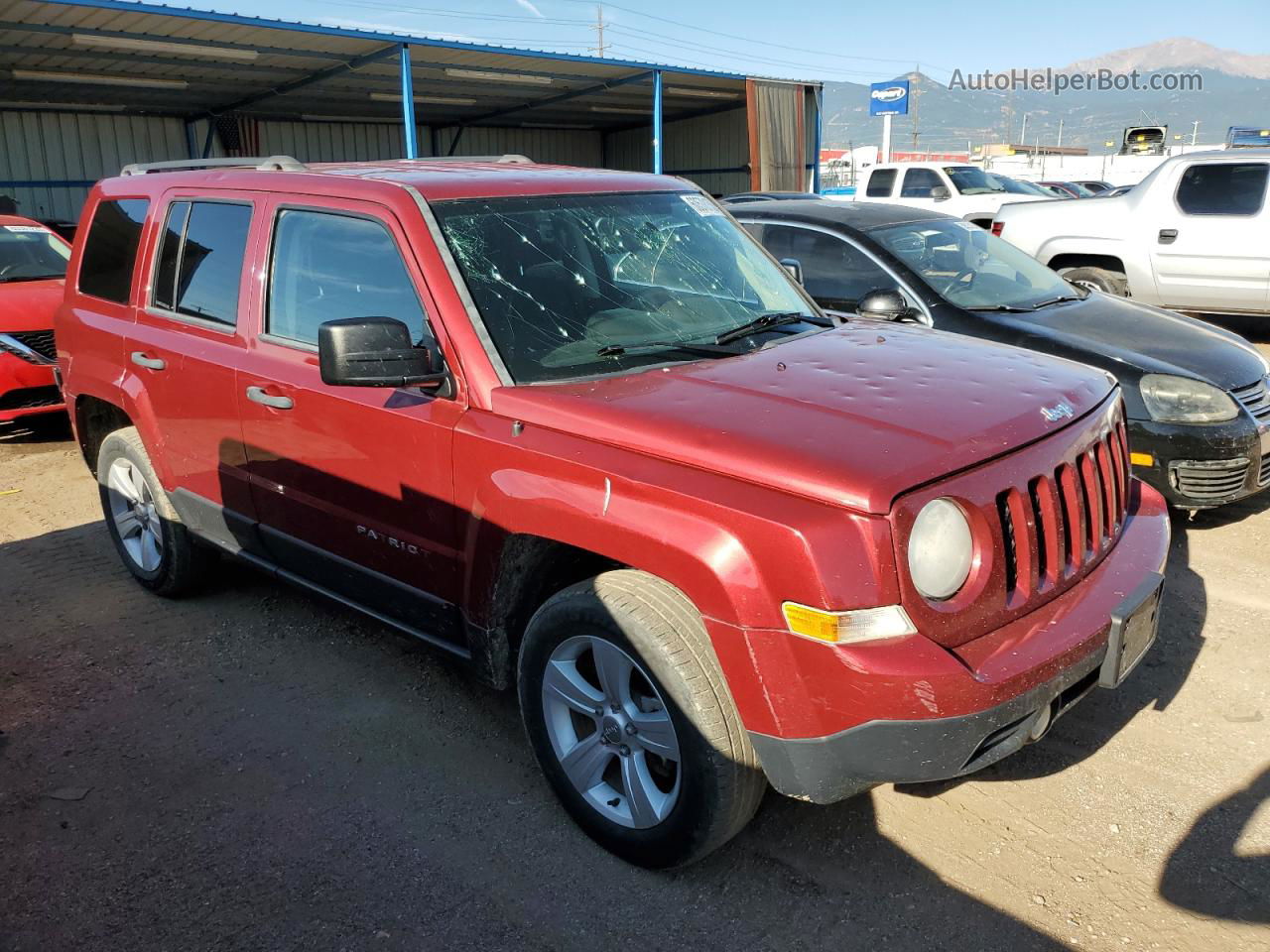 2014 Jeep Patriot Sport Red vin: 1C4NJRBB0ED644751