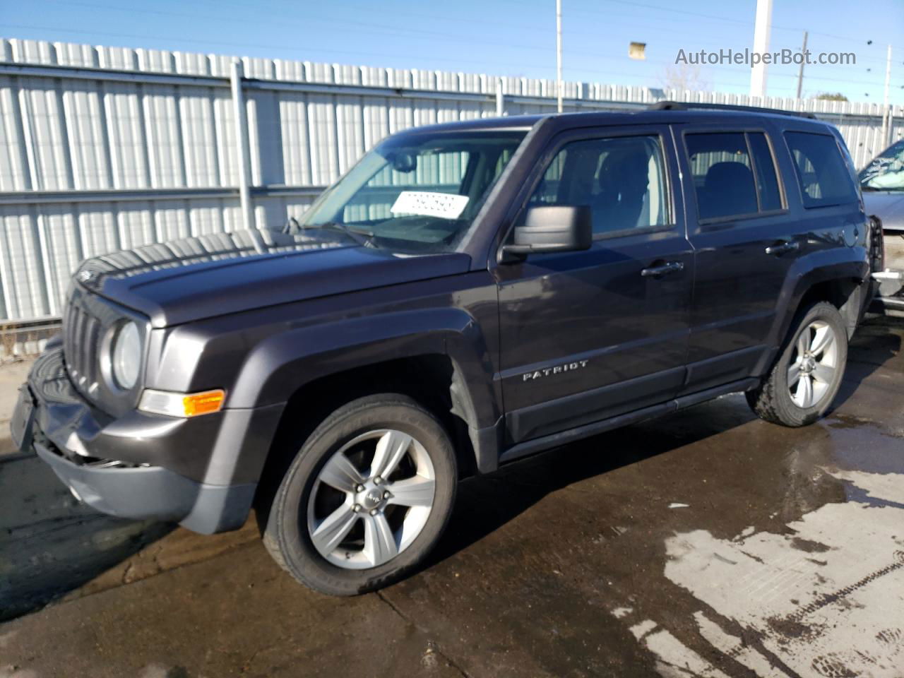 2016 Jeep Patriot Sport Gray vin: 1C4NJRBB0GD558603