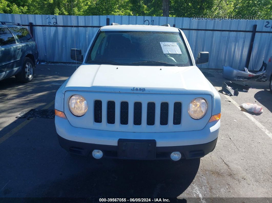 2016 Jeep Patriot Sport White vin: 1C4NJRBB0GD594789