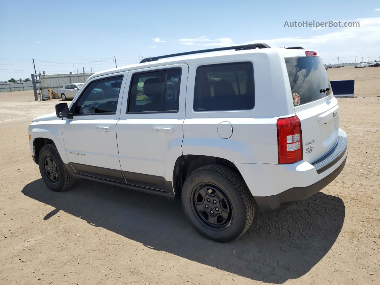 2016 Jeep Patriot Sport White vin: 1C4NJRBB0GD614796