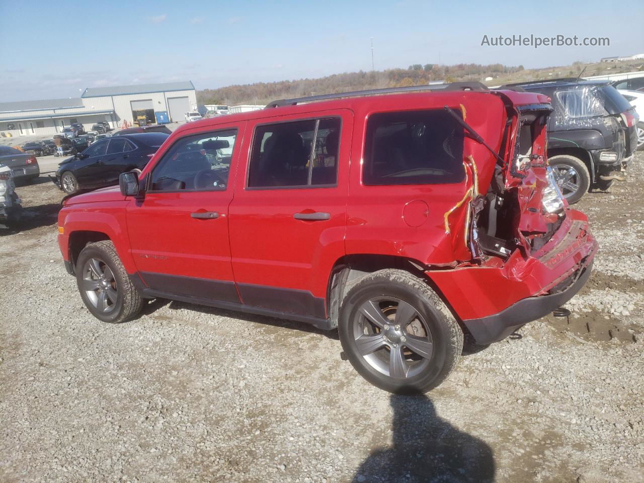 2016 Jeep Patriot Sport Красный vin: 1C4NJRBB0GD695654