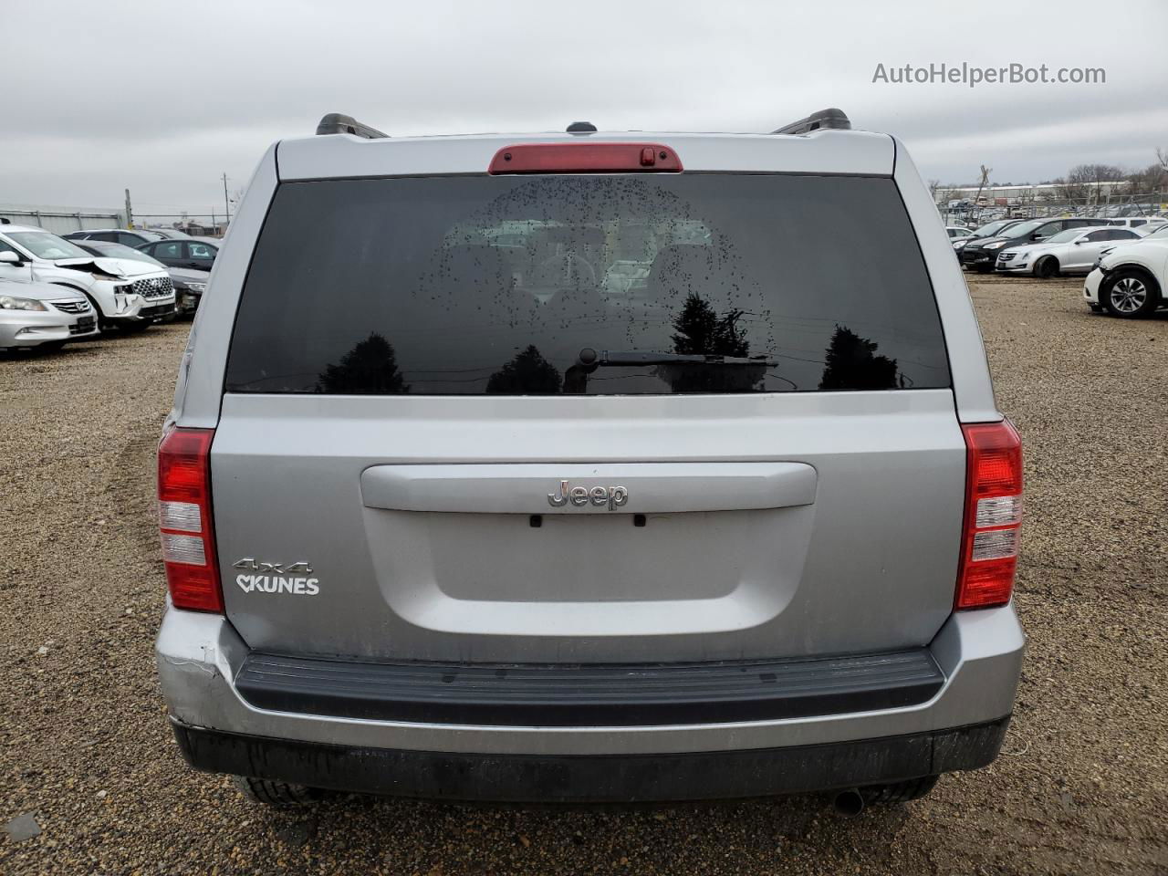 2016 Jeep Patriot Sport Silver vin: 1C4NJRBB0GD779196