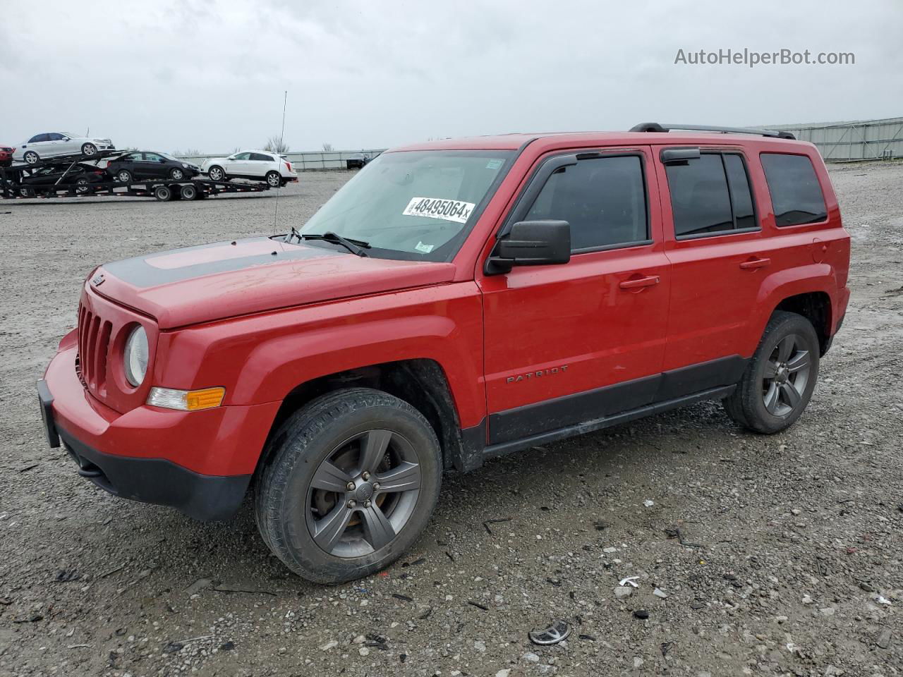 2016 Jeep Patriot Sport Red vin: 1C4NJRBB0GD786813