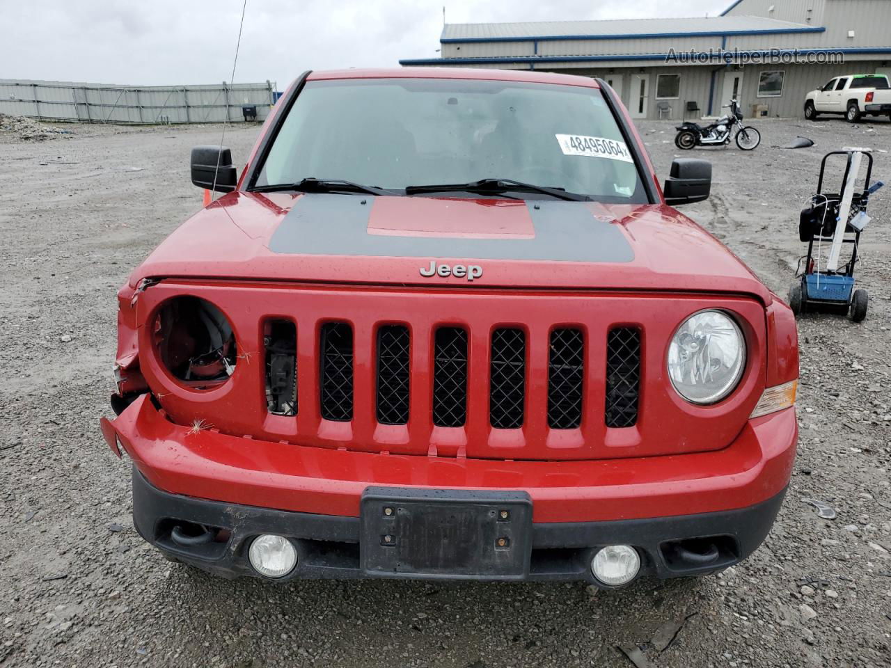 2016 Jeep Patriot Sport Red vin: 1C4NJRBB0GD786813