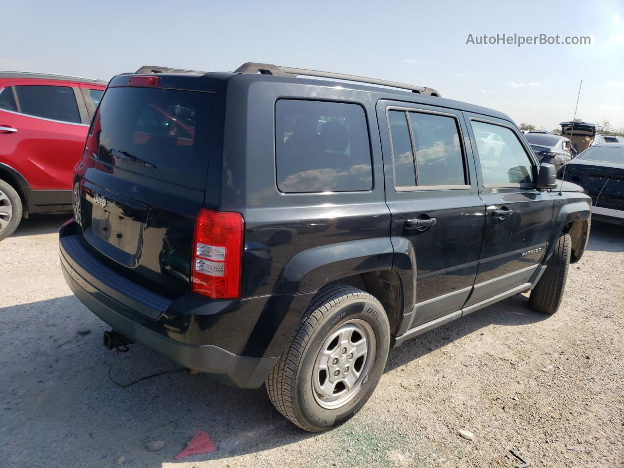 2012 Jeep Patriot Sport Black vin: 1C4NJRBB1CD637479