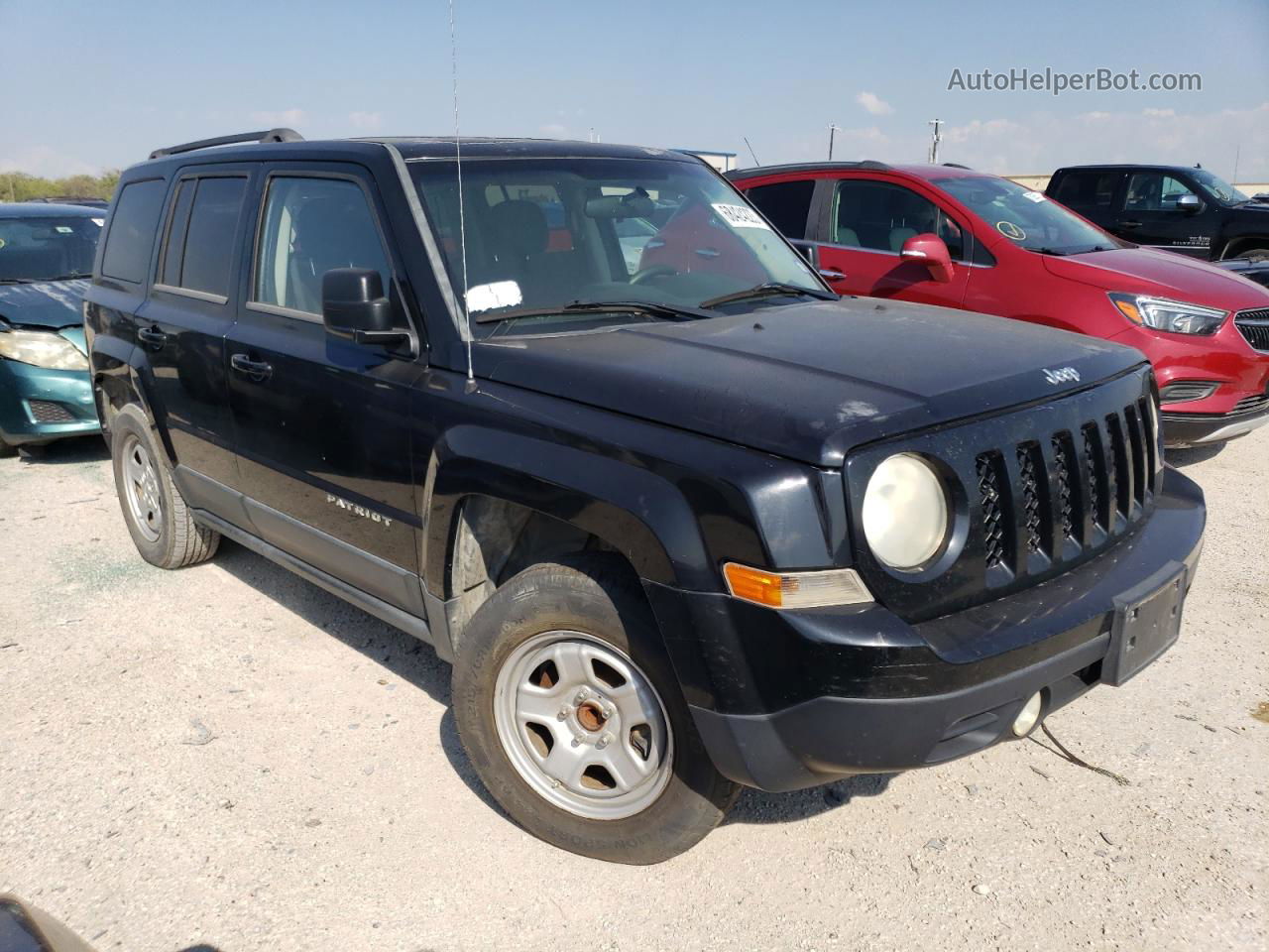 2012 Jeep Patriot Sport Черный vin: 1C4NJRBB1CD637479