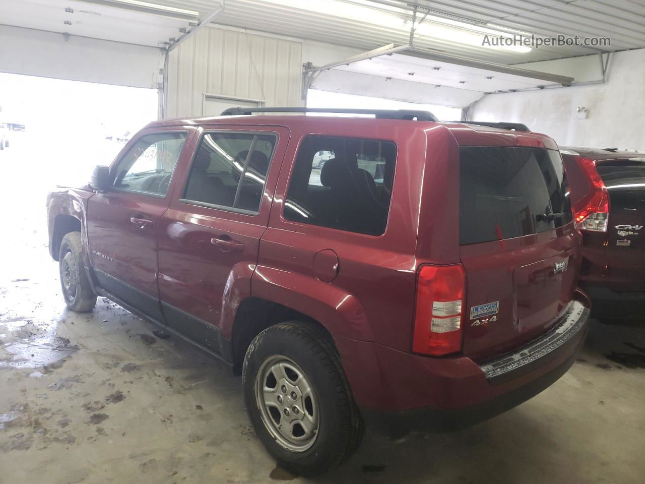 2012 Jeep Patriot Sport Burgundy vin: 1C4NJRBB1CD663614