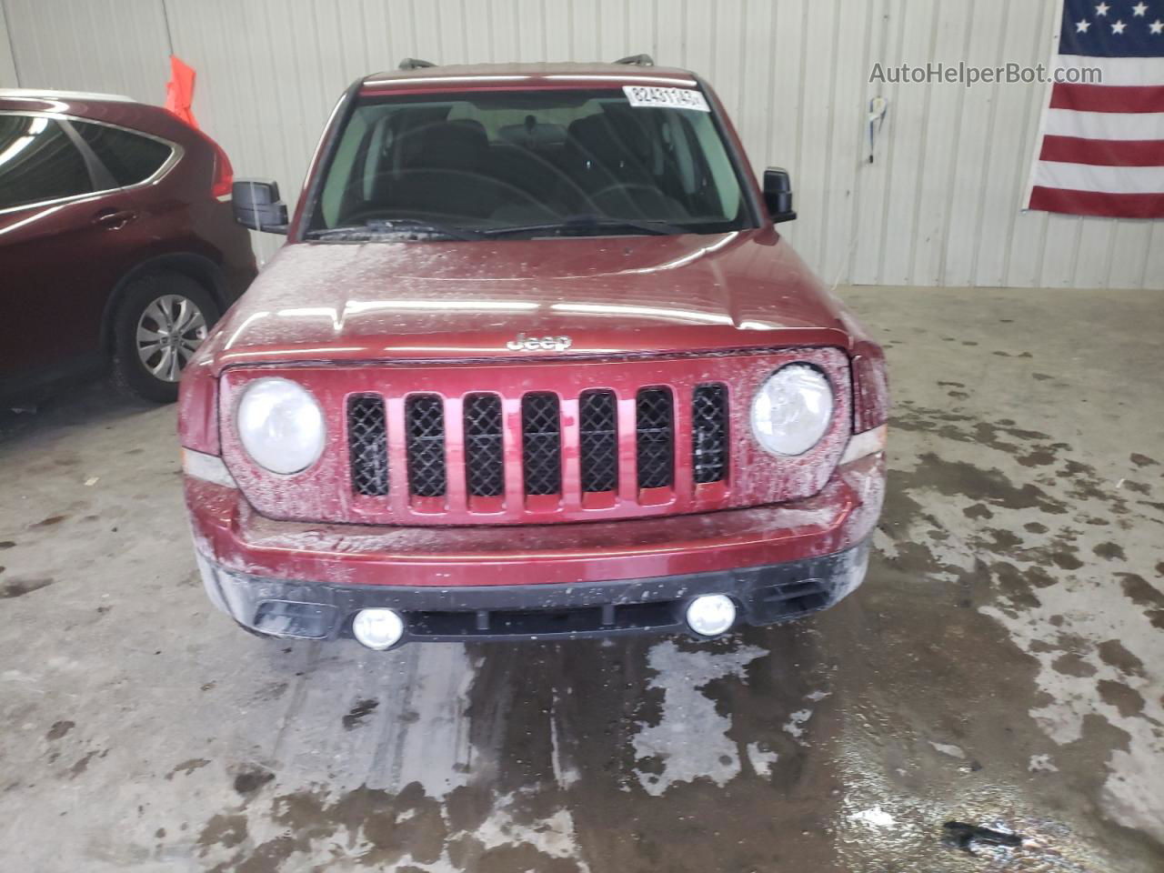 2012 Jeep Patriot Sport Burgundy vin: 1C4NJRBB1CD663614