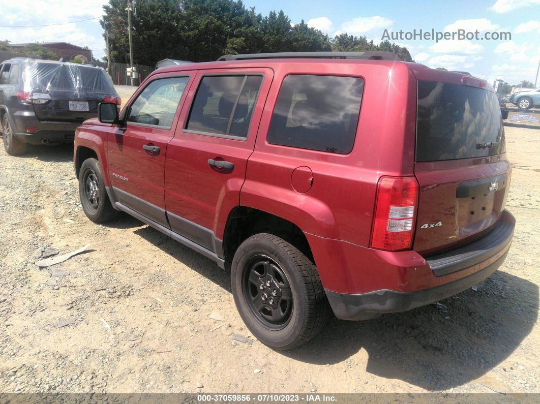 2014 Jeep Patriot Sport Red vin: 1C4NJRBB1ED696129