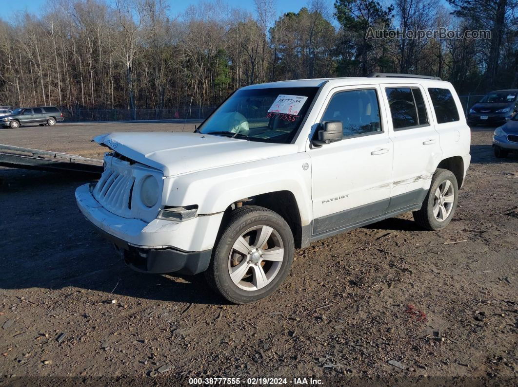 2014 Jeep Patriot Sport White vin: 1C4NJRBB1ED805348