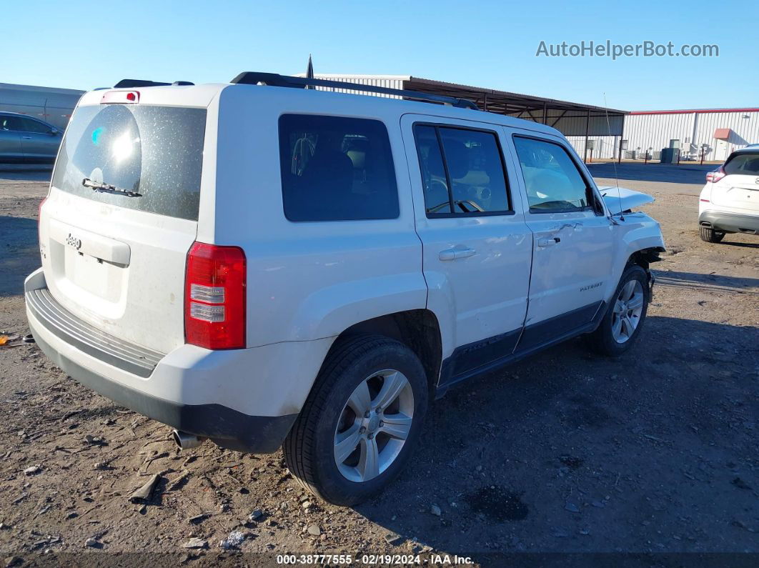 2014 Jeep Patriot Sport White vin: 1C4NJRBB1ED805348