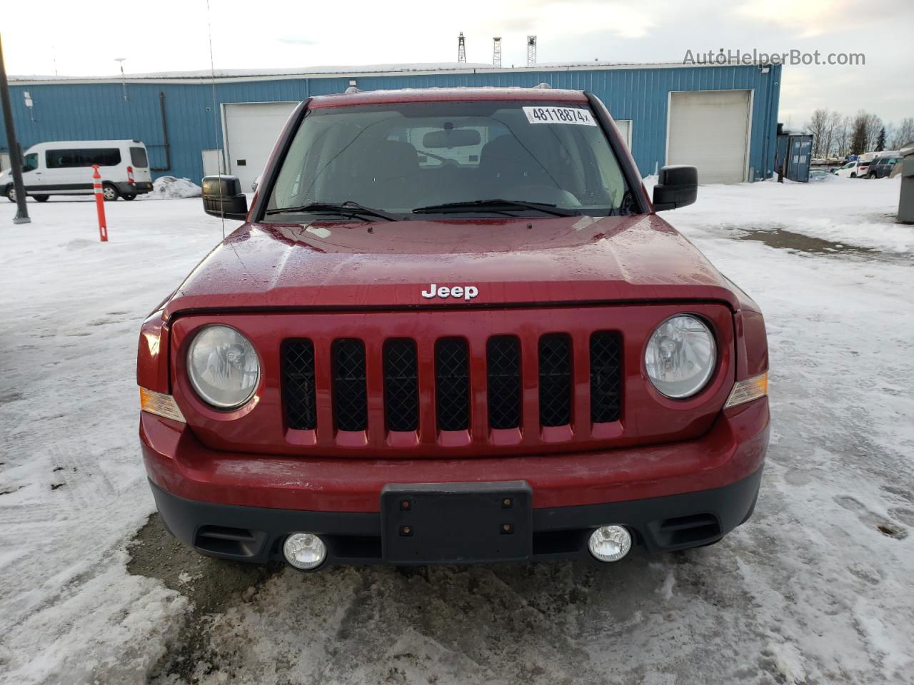 2014 Jeep Patriot Sport Бордовый vin: 1C4NJRBB1ED809402