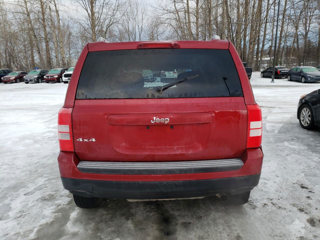 2014 Jeep Patriot Sport Burgundy vin: 1C4NJRBB1ED809402