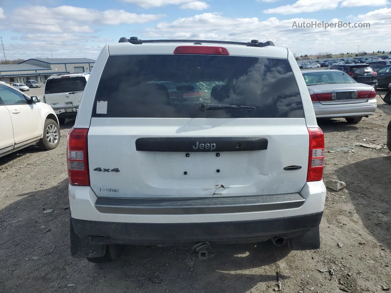 2016 Jeep Patriot Sport White vin: 1C4NJRBB1GD587348