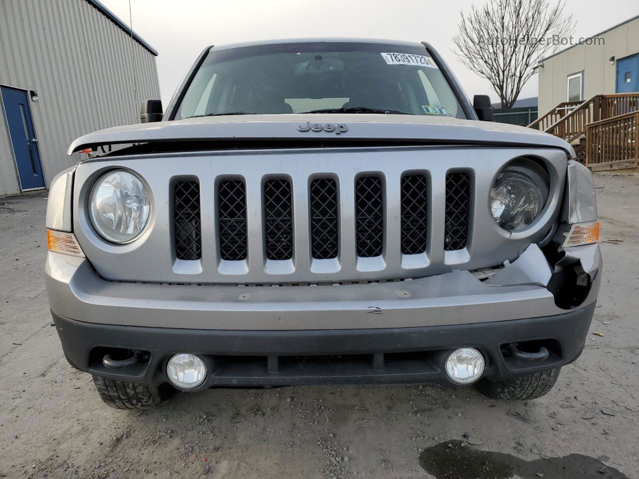 2016 Jeep Patriot Sport Silver vin: 1C4NJRBB1GD598351