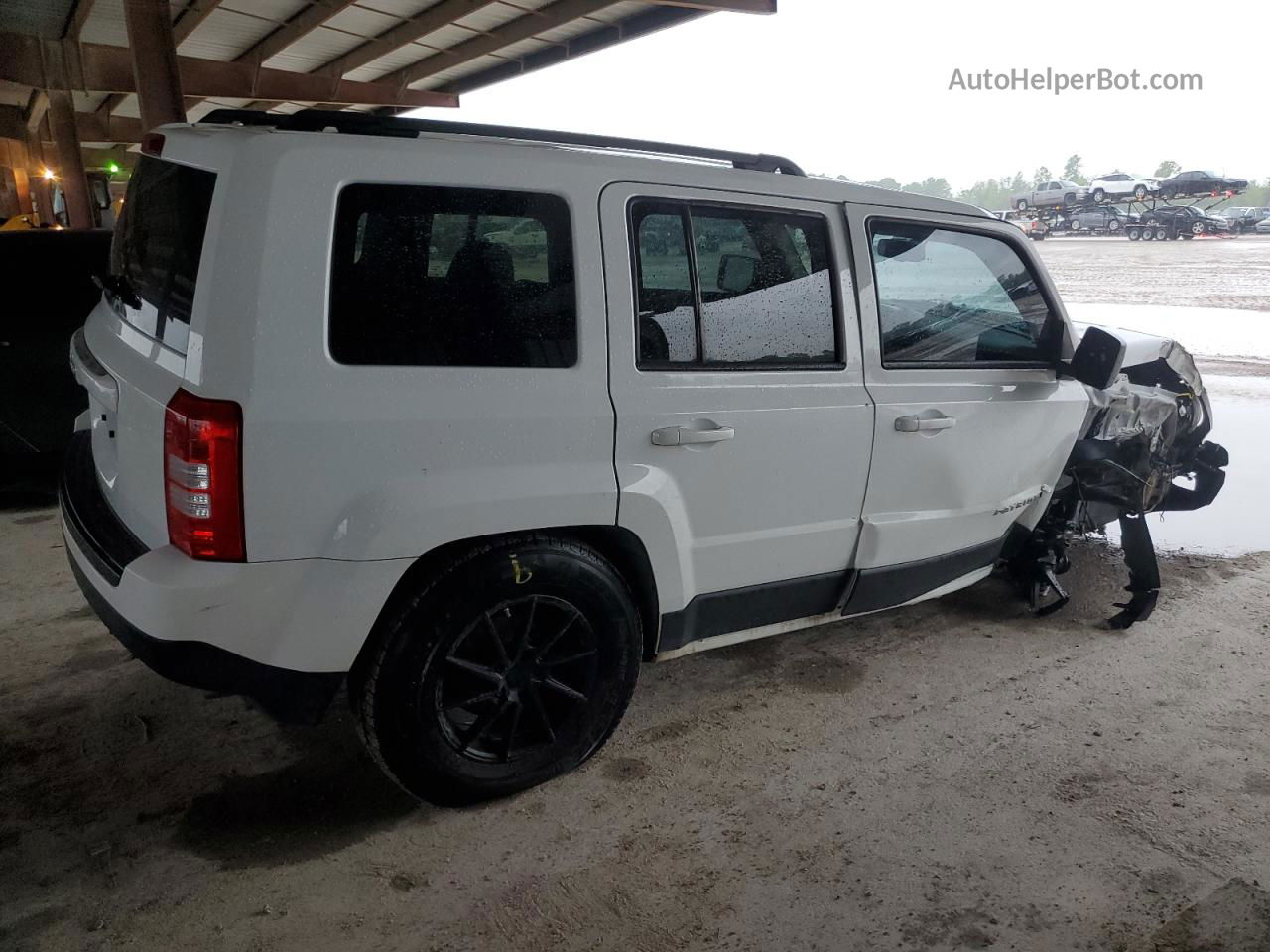 2016 Jeep Patriot Sport White vin: 1C4NJRBB1GD618386