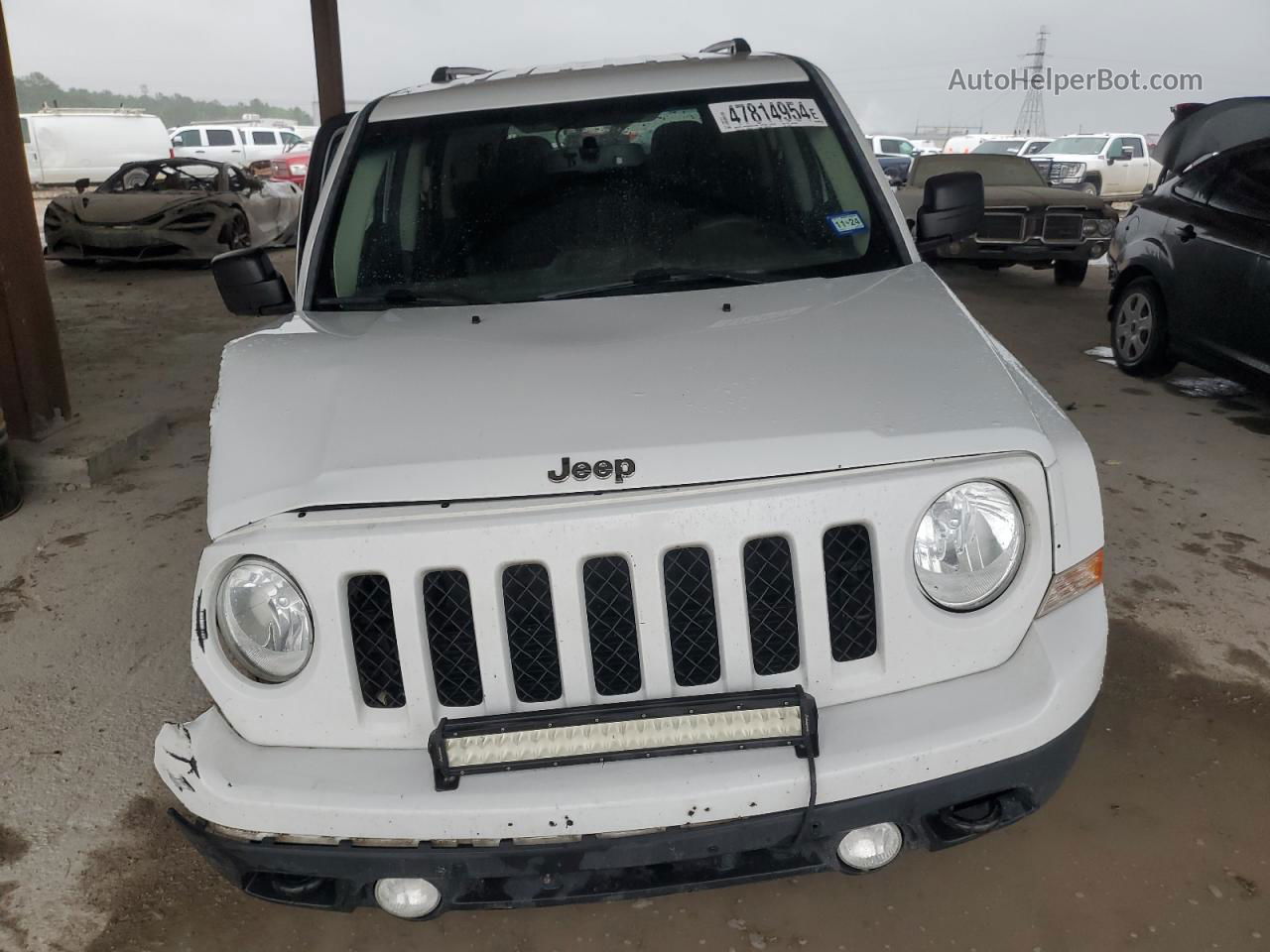 2016 Jeep Patriot Sport Белый vin: 1C4NJRBB1GD618386