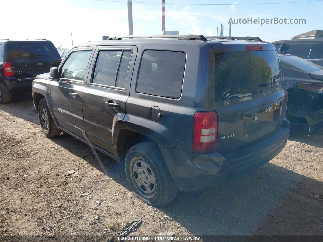 2016 Jeep Patriot Sport Gray vin: 1C4NJRBB1GD712851