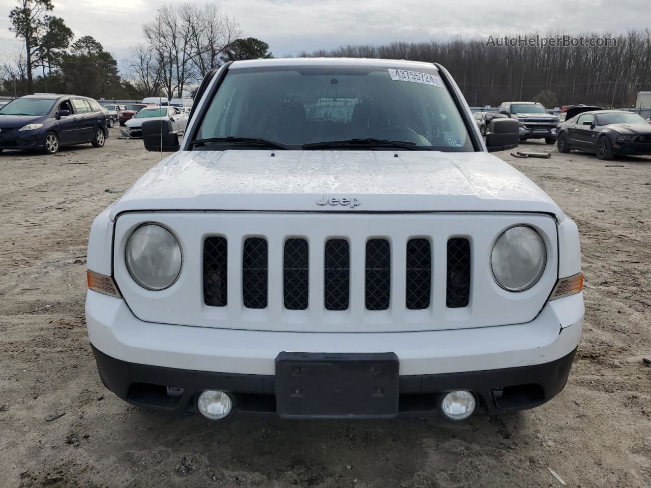 2012 Jeep Patriot Sport White vin: 1C4NJRBB2CD537388