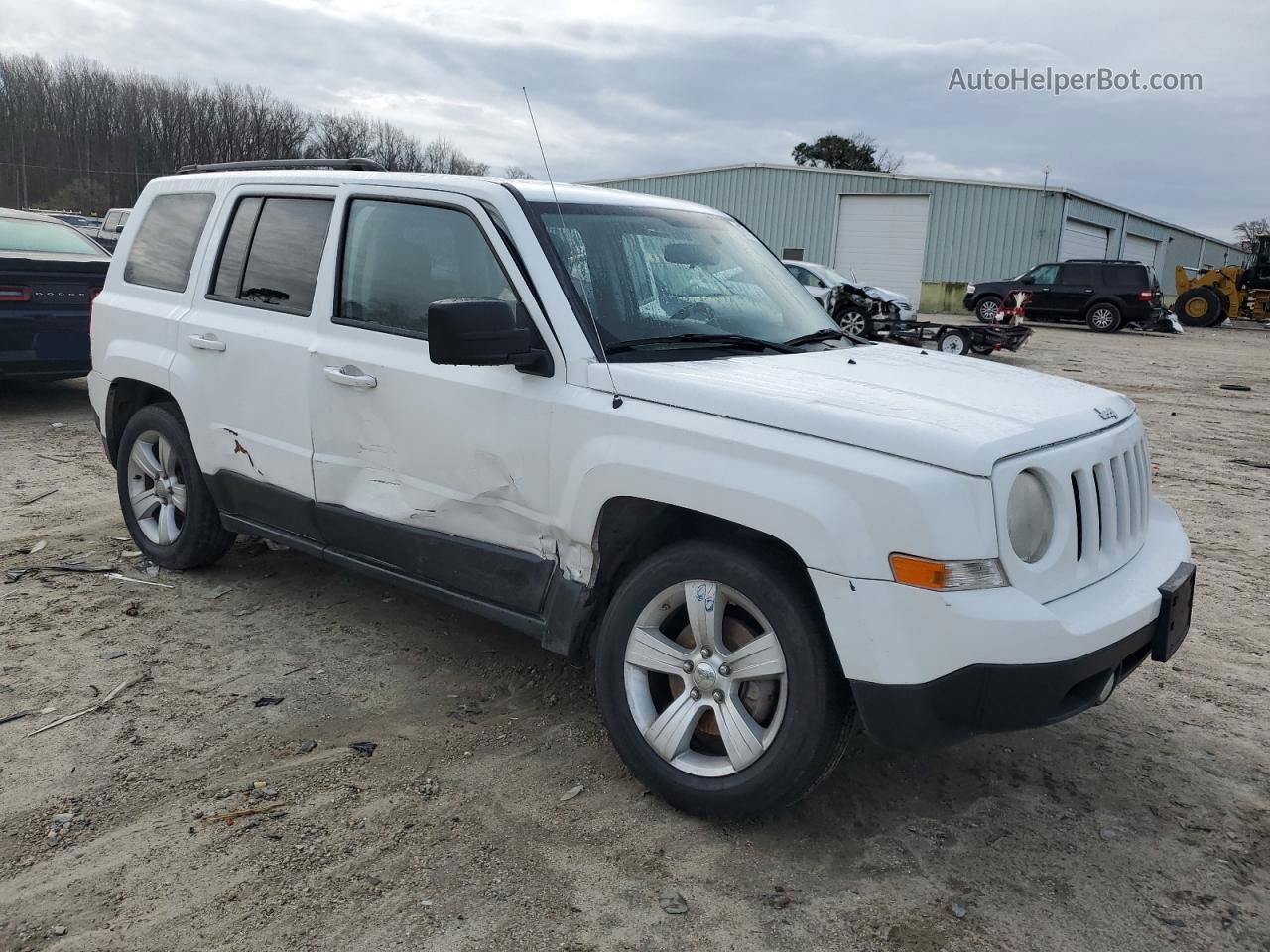 2012 Jeep Patriot Sport White vin: 1C4NJRBB2CD537388