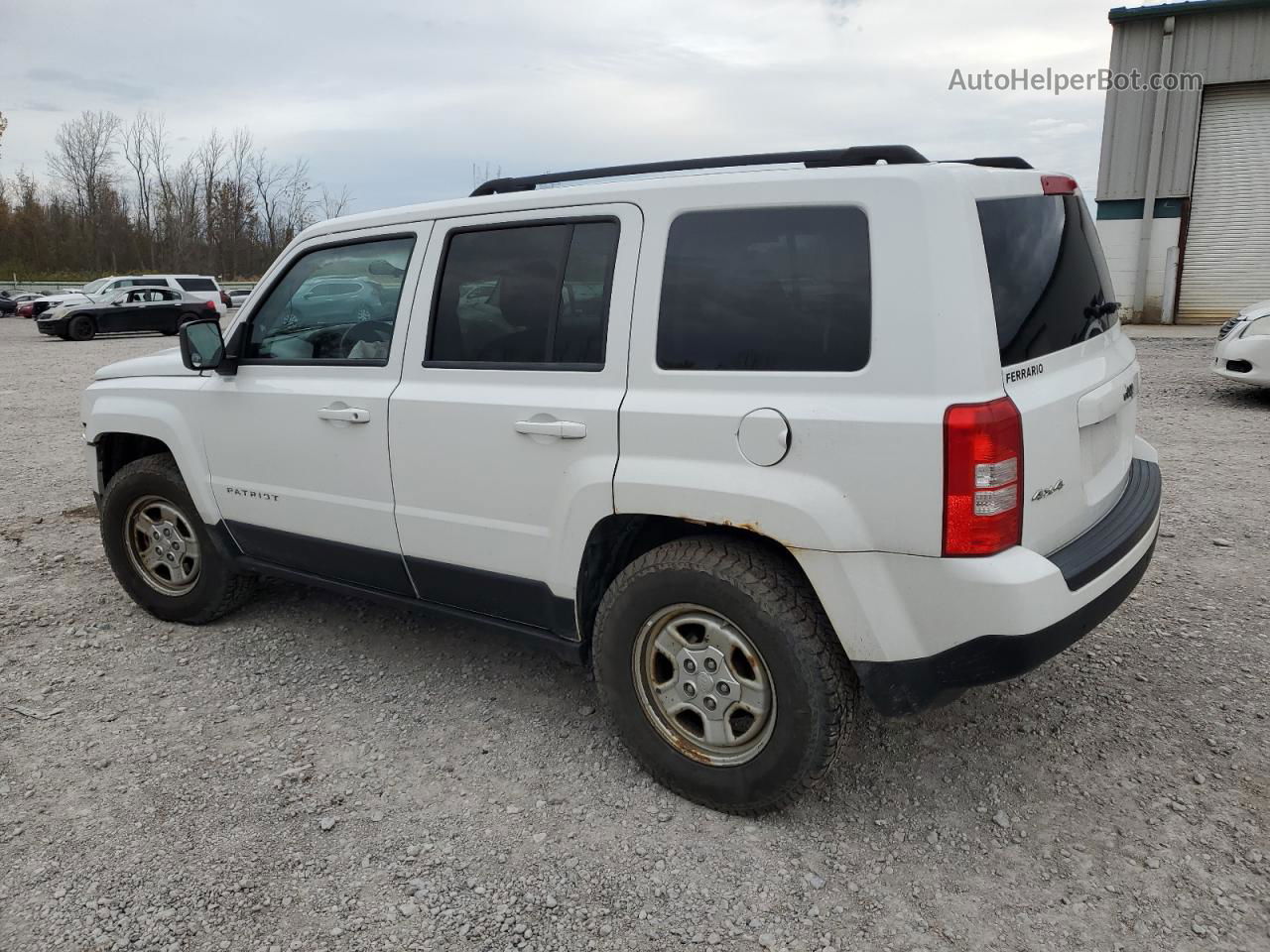 2012 Jeep Patriot Sport White vin: 1C4NJRBB2CD576479