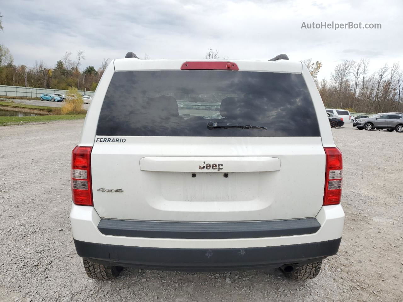 2012 Jeep Patriot Sport White vin: 1C4NJRBB2CD576479