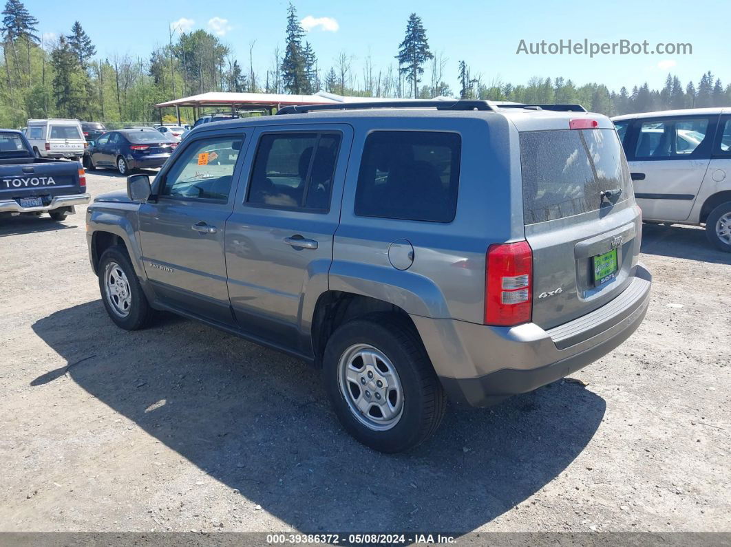 2012 Jeep Patriot Sport Gray vin: 1C4NJRBB2CD613496