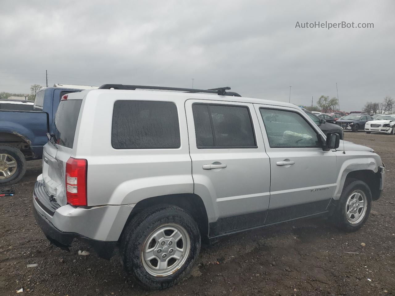 2012 Jeep Patriot Sport Silver vin: 1C4NJRBB2CD617676