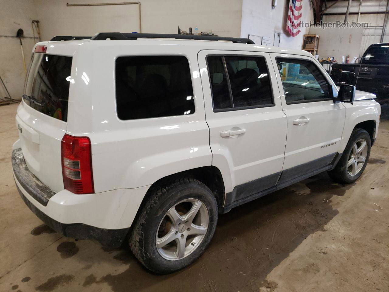 2014 Jeep Patriot Sport White vin: 1C4NJRBB2ED796160