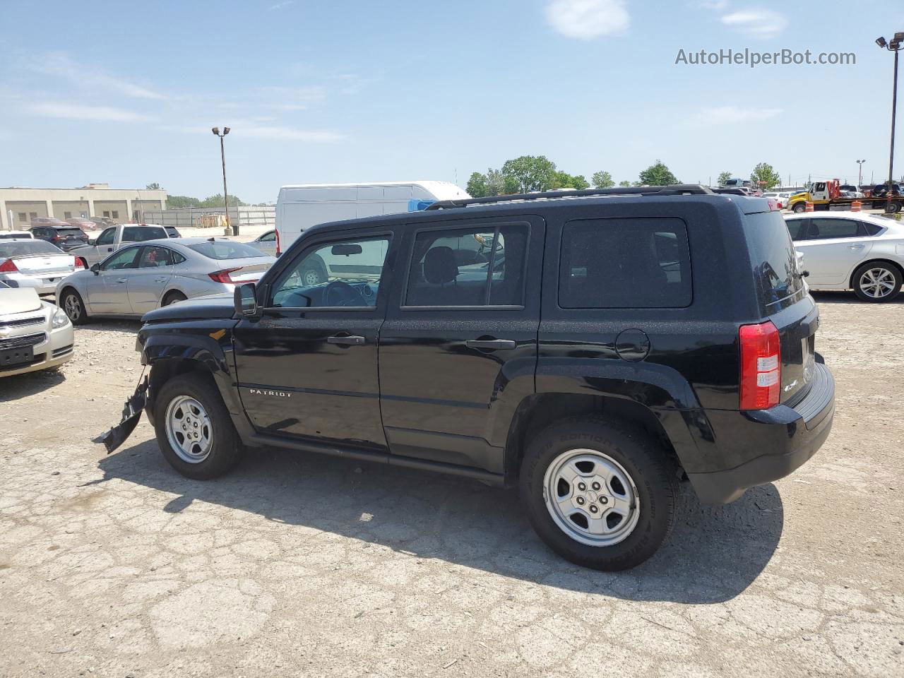 2014 Jeep Patriot Sport Black vin: 1C4NJRBB2ED915325