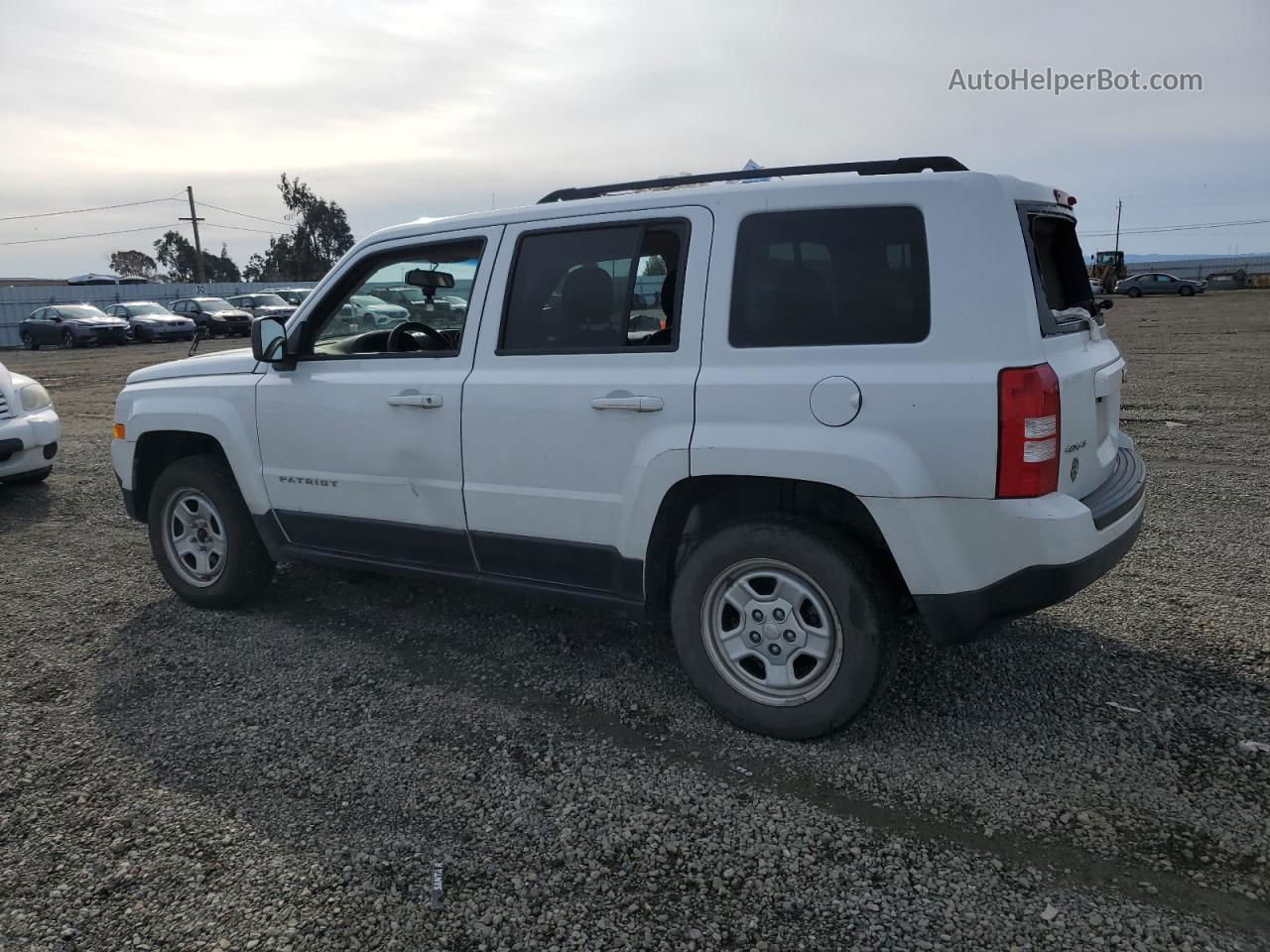 2016 Jeep Patriot Sport White vin: 1C4NJRBB2GD669170