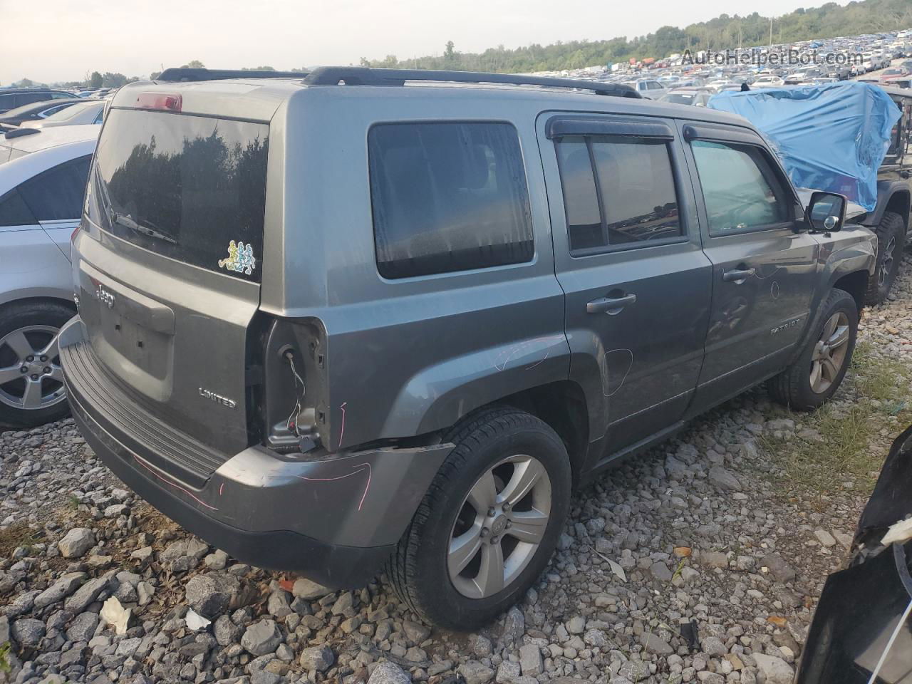 2014 Jeep Patriot Sport Silver vin: 1C4NJRBB3ED514513