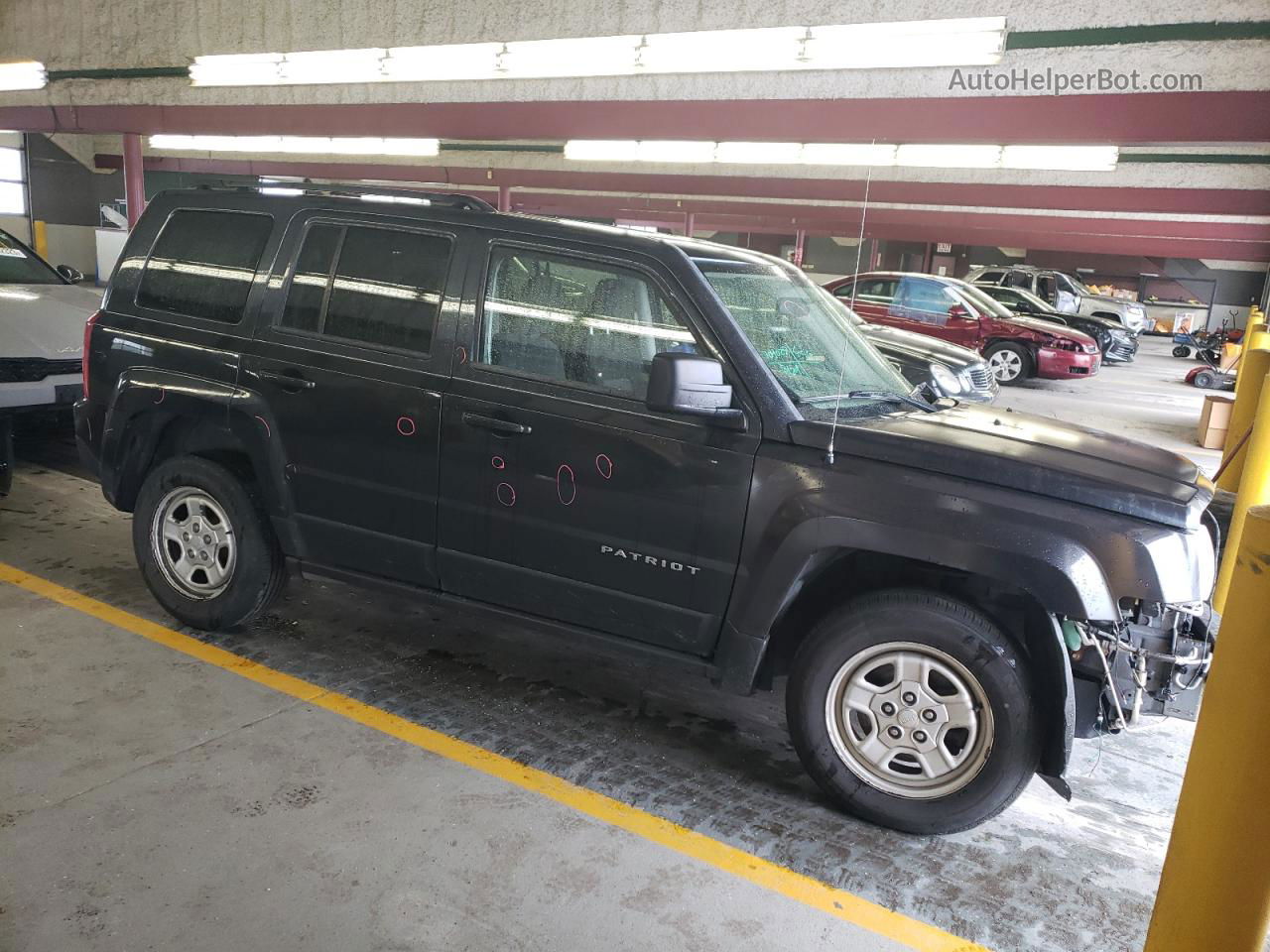 2014 Jeep Patriot Sport Blue vin: 1C4NJRBB3ED520487