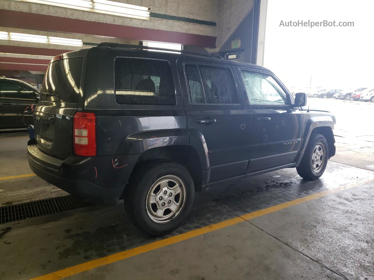 2014 Jeep Patriot Sport Синий vin: 1C4NJRBB3ED520487