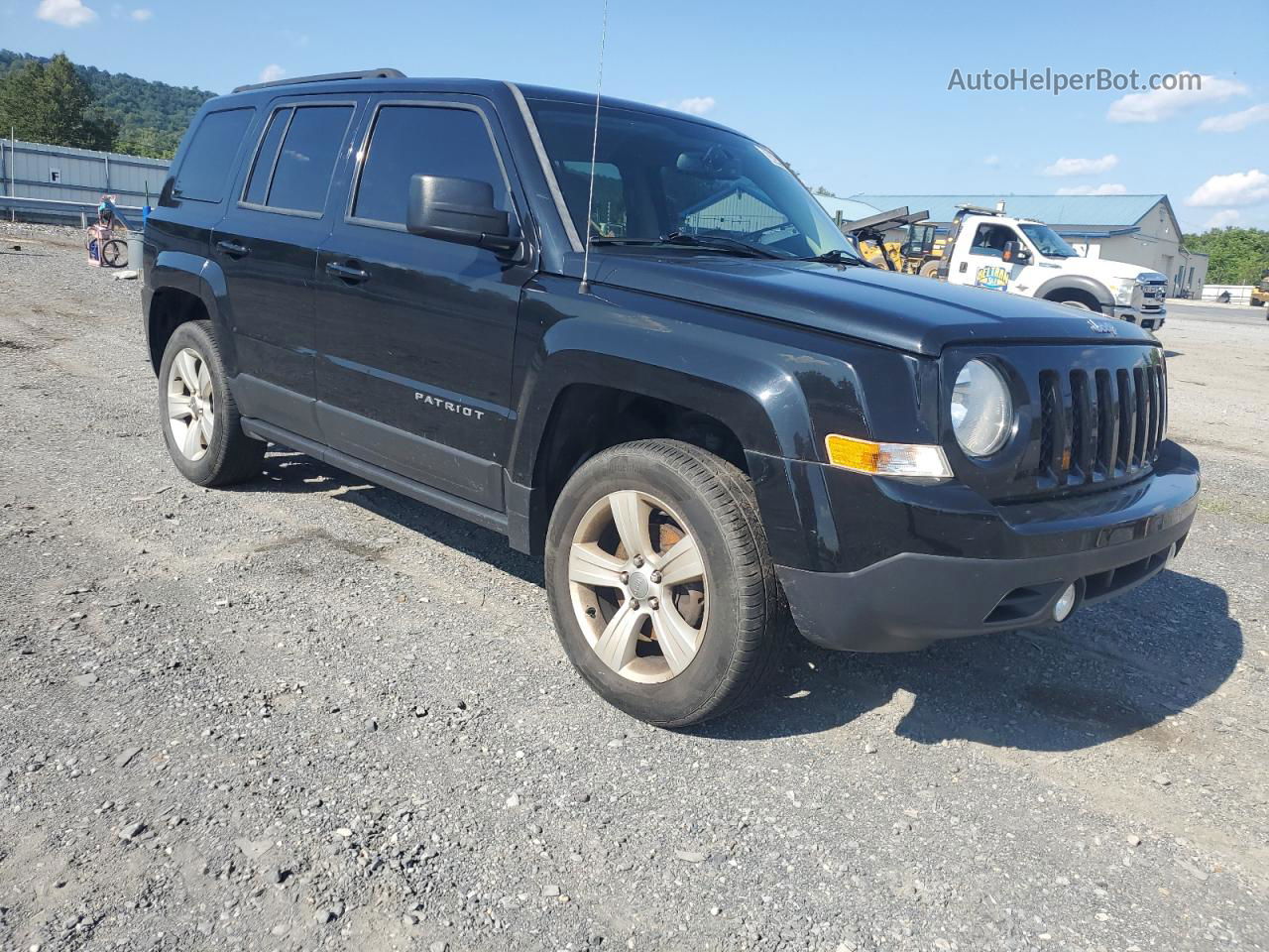 2014 Jeep Patriot Sport Черный vin: 1C4NJRBB3ED897661