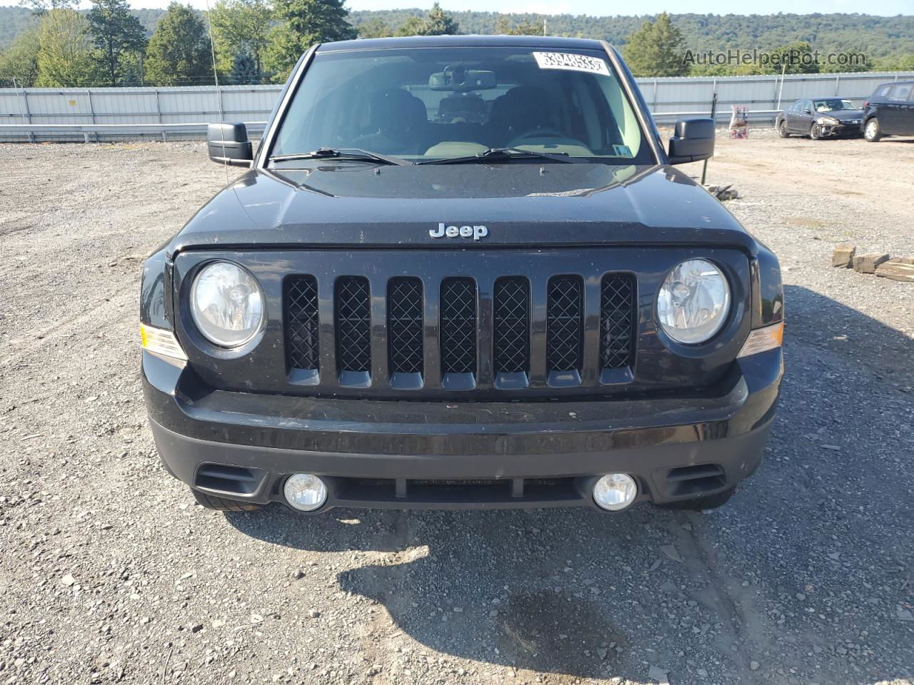 2014 Jeep Patriot Sport Черный vin: 1C4NJRBB3ED897661