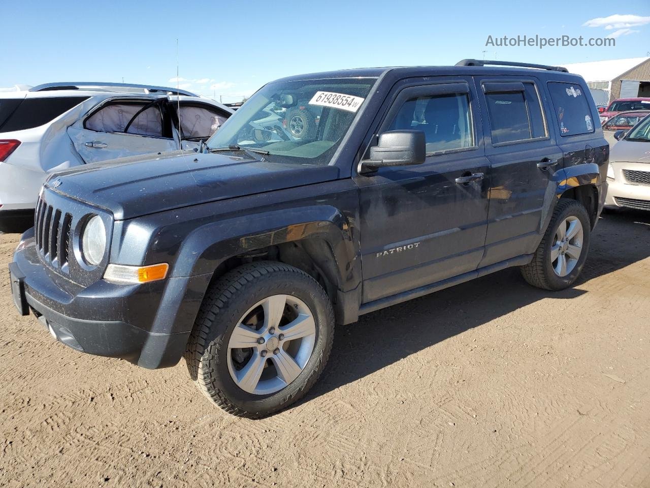 2016 Jeep Patriot Sport Черный vin: 1C4NJRBB3GD501327