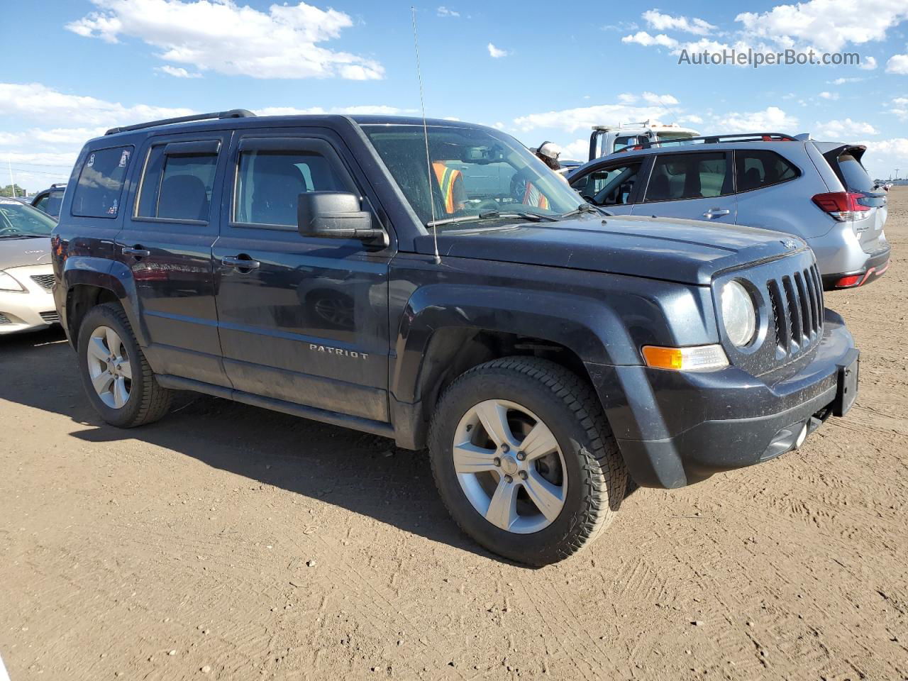 2016 Jeep Patriot Sport Черный vin: 1C4NJRBB3GD501327