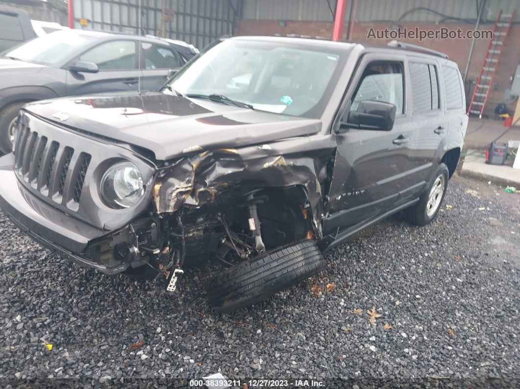 2016 Jeep Patriot Sport Серый vin: 1C4NJRBB3GD654399