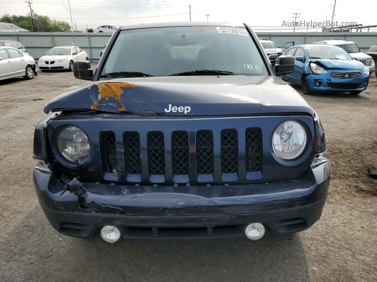 2016 Jeep Patriot Sport Blue vin: 1C4NJRBB3GD659134