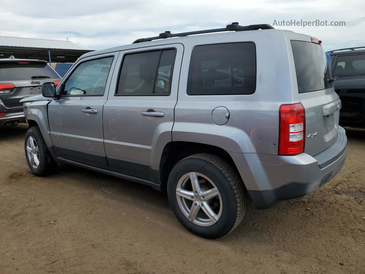 2016 Jeep Patriot Sport Серебряный vin: 1C4NJRBB3GD713323