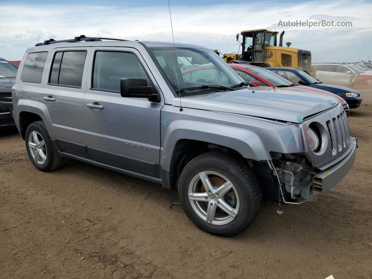 2016 Jeep Patriot Sport Серебряный vin: 1C4NJRBB3GD713323