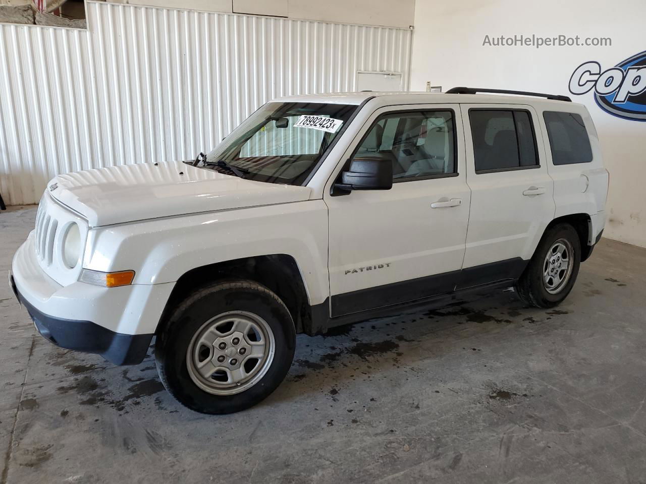 2012 Jeep Patriot Sport Белый vin: 1C4NJRBB4CD620997