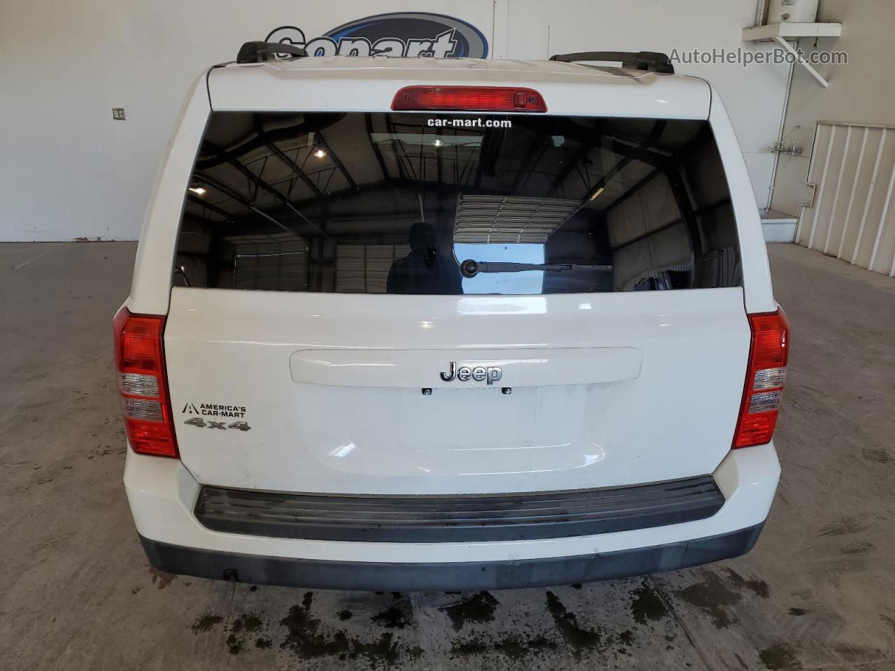 2012 Jeep Patriot Sport Белый vin: 1C4NJRBB4CD620997