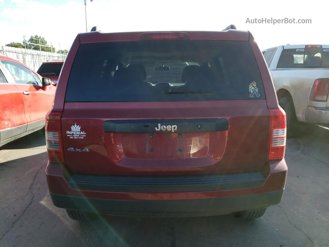 2012 Jeep Patriot Sport Красный vin: 1C4NJRBB4CD625133