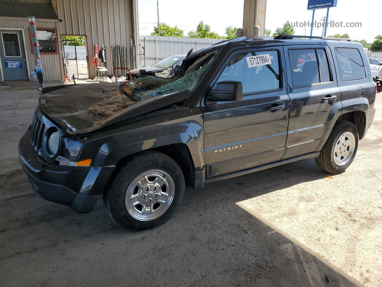 2014 Jeep Patriot Sport Blue vin: 1C4NJRBB4ED748899