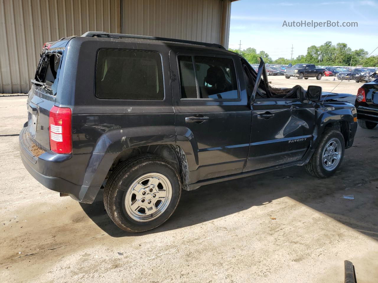 2014 Jeep Patriot Sport Blue vin: 1C4NJRBB4ED748899